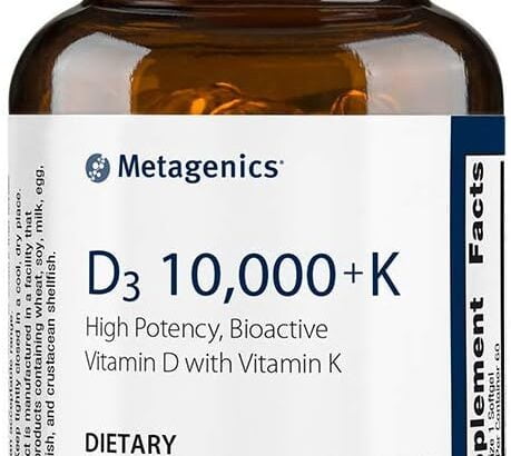 Metagenics D3 + K